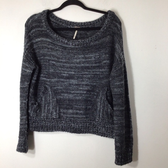 Free People Sweaters - Free People XS Sweater Blue Grey